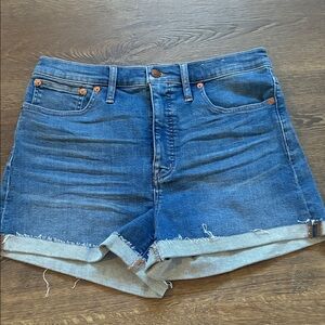 Madewell Blue Jean Shorts